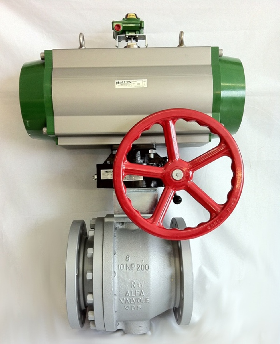 Flanschkugelhahn A68 DN200 PN40
