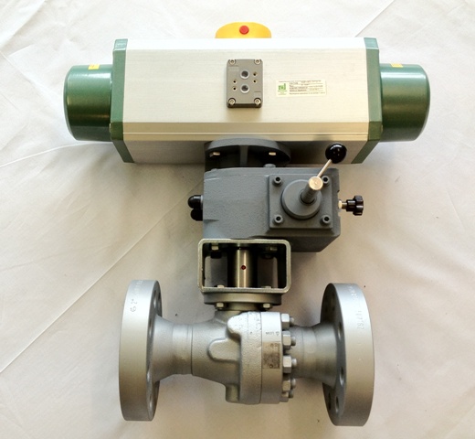 Flanschkugelhahn HK-L35 ANSI900RF automatisiert